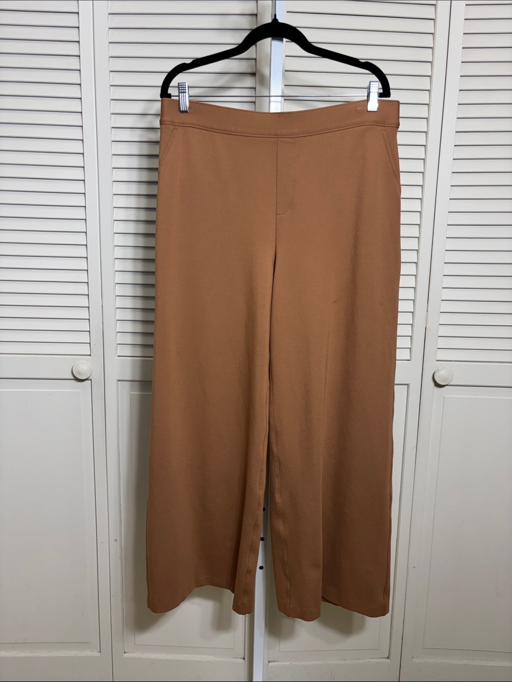 Spanx SPANXsupersmooth PerfectFit Ponte Wide Leg Pant XL